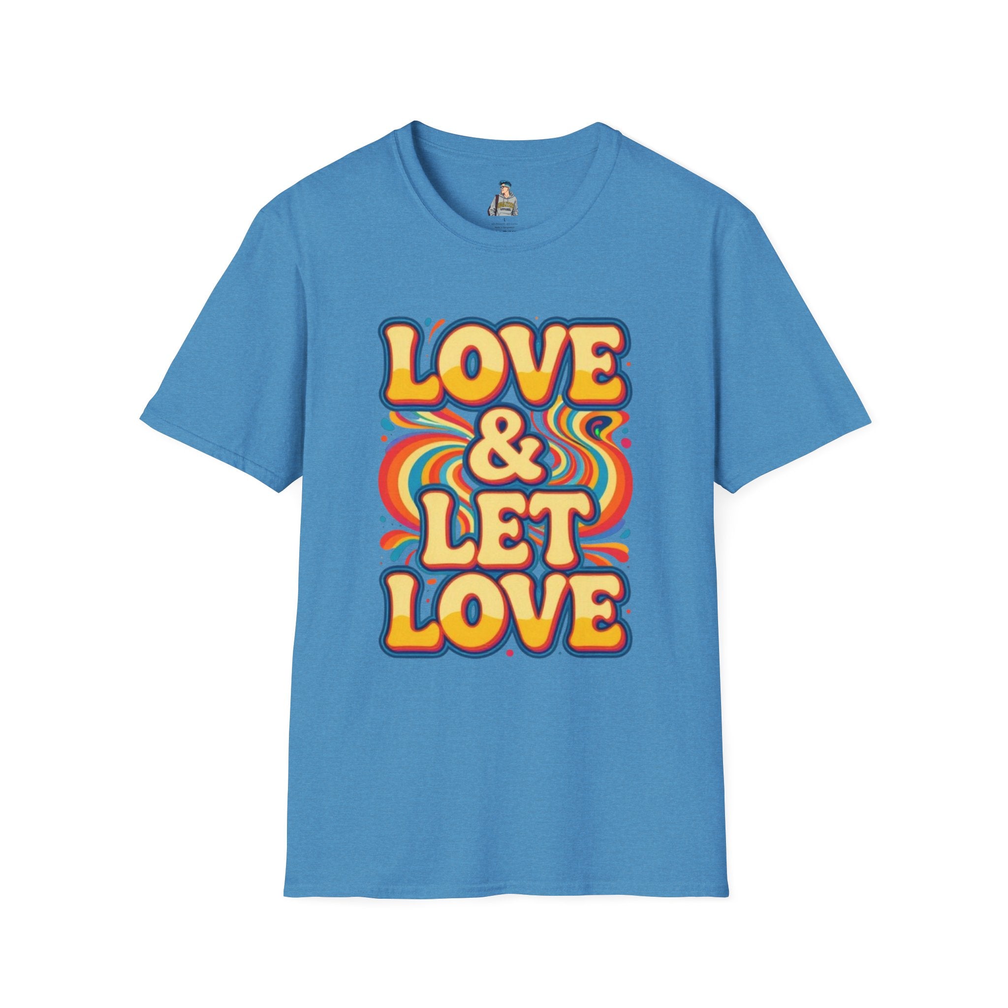 Love & Let Love Retro T-Shirt