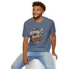 Humanity Has No Borders T-Shirt — Earth & Peace Graphic Tee