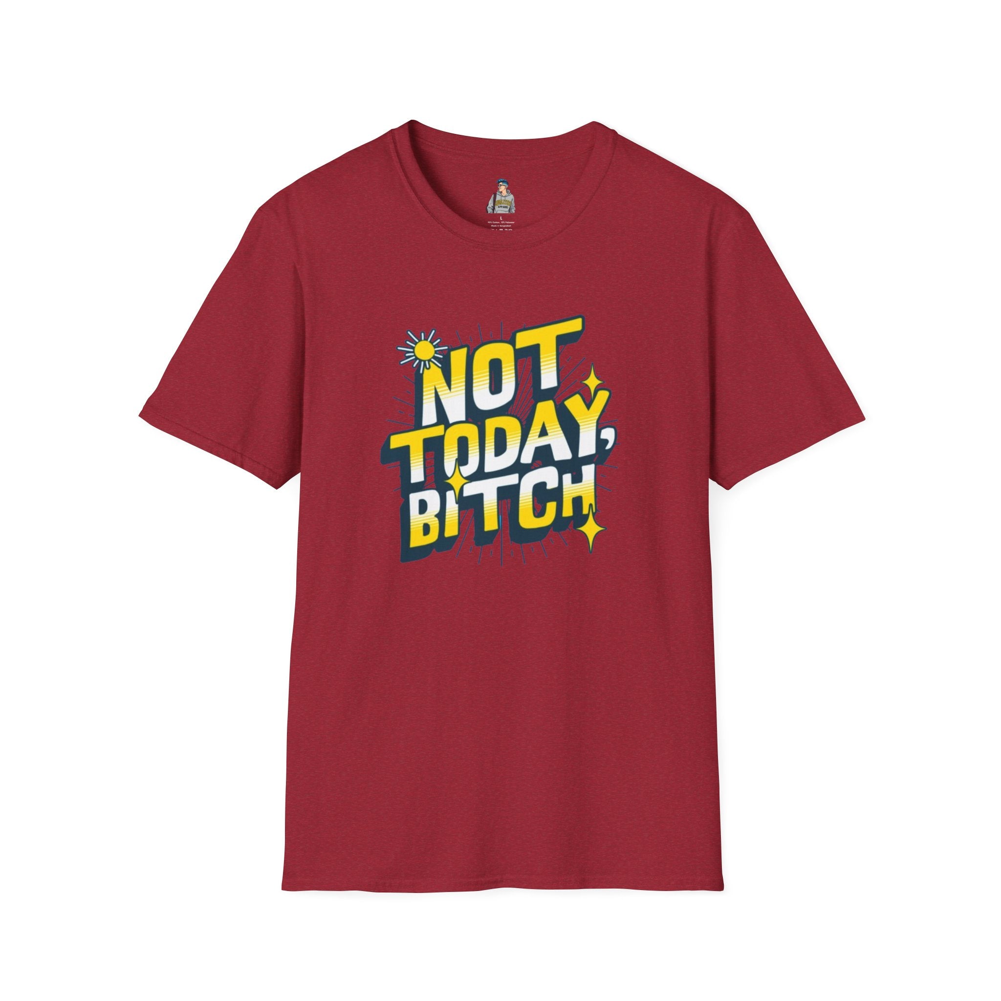 Not Today, Bitch Unisex Softstyle T-Shirt