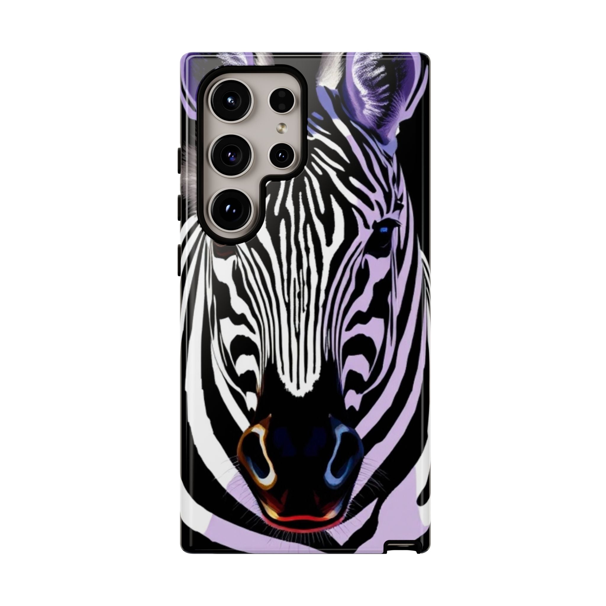 Android OR iPhone Compatible Cases - Zebra Design - Unique Tough Cases