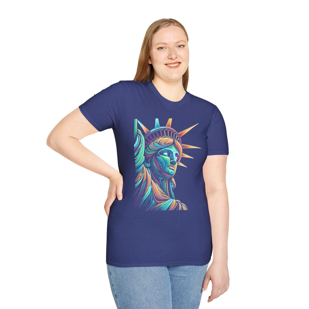 Lady Liberty - Softstyle Unisex T-Shirt
