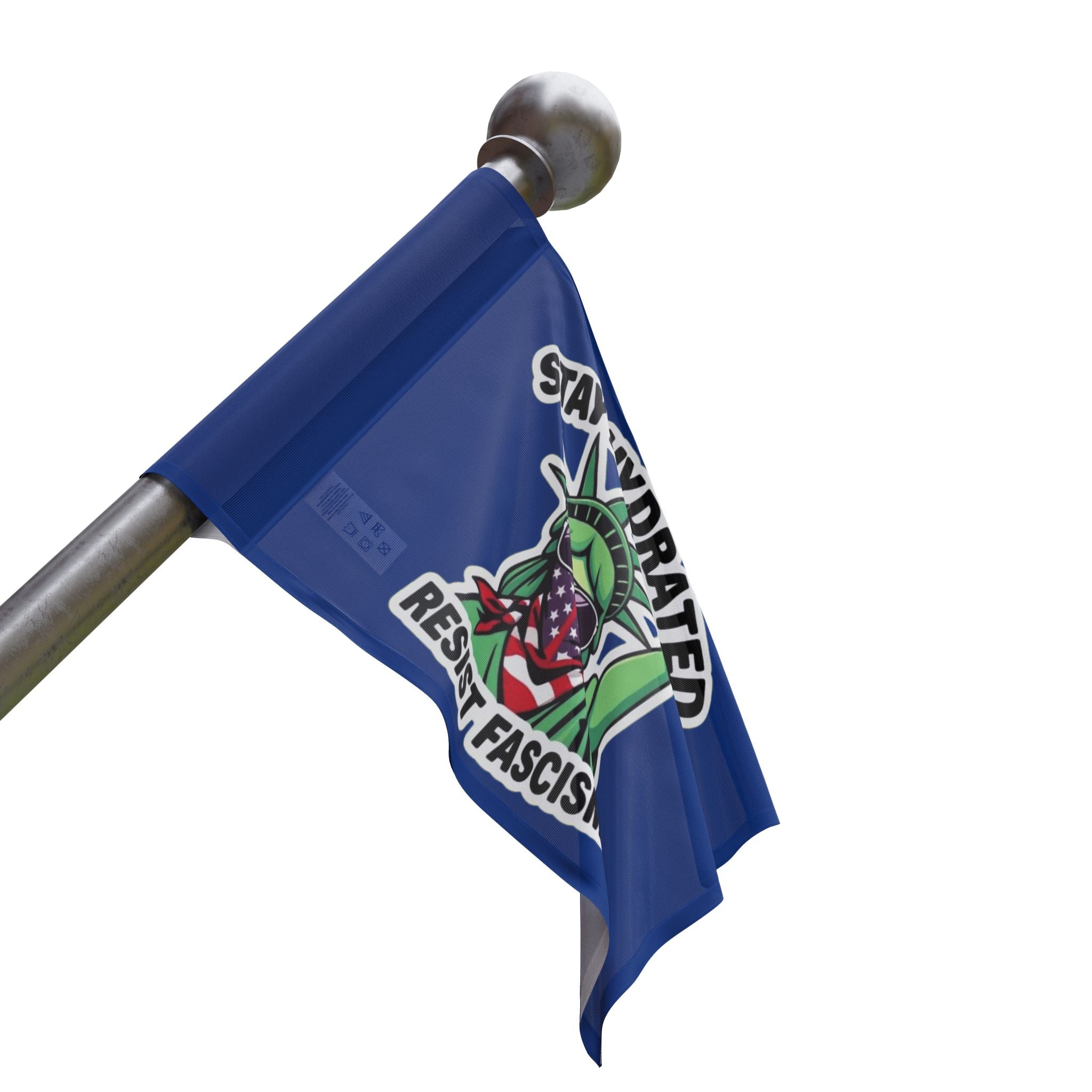 Resist Fascism Protest Flag