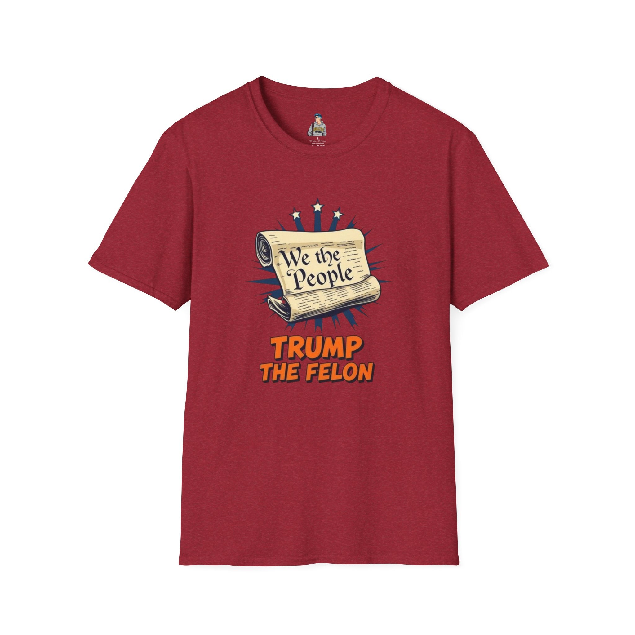 Unisex Softstyle T-Shirt - We the People Trump the Felon Tee