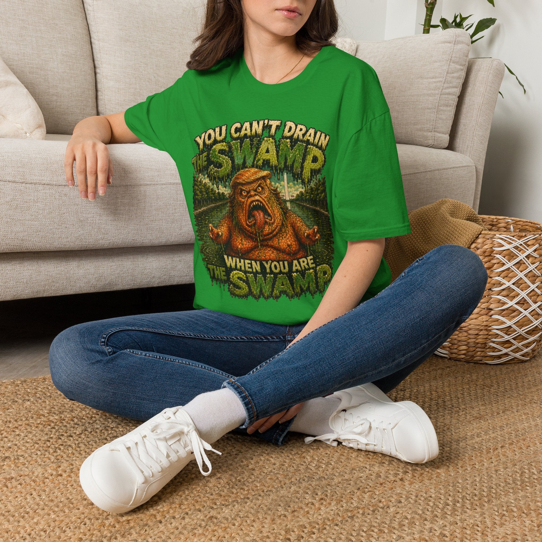 T-Shirt — "You Can't Drain the Swamp when you ARE the Swamp" Graphic Tee