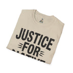 Justice for Native Communities Unisex Softstyle T-Shirt, Activism Tee, Social Justice Apparel, Comfortable Graphic Shirt, Gift for Advocates
