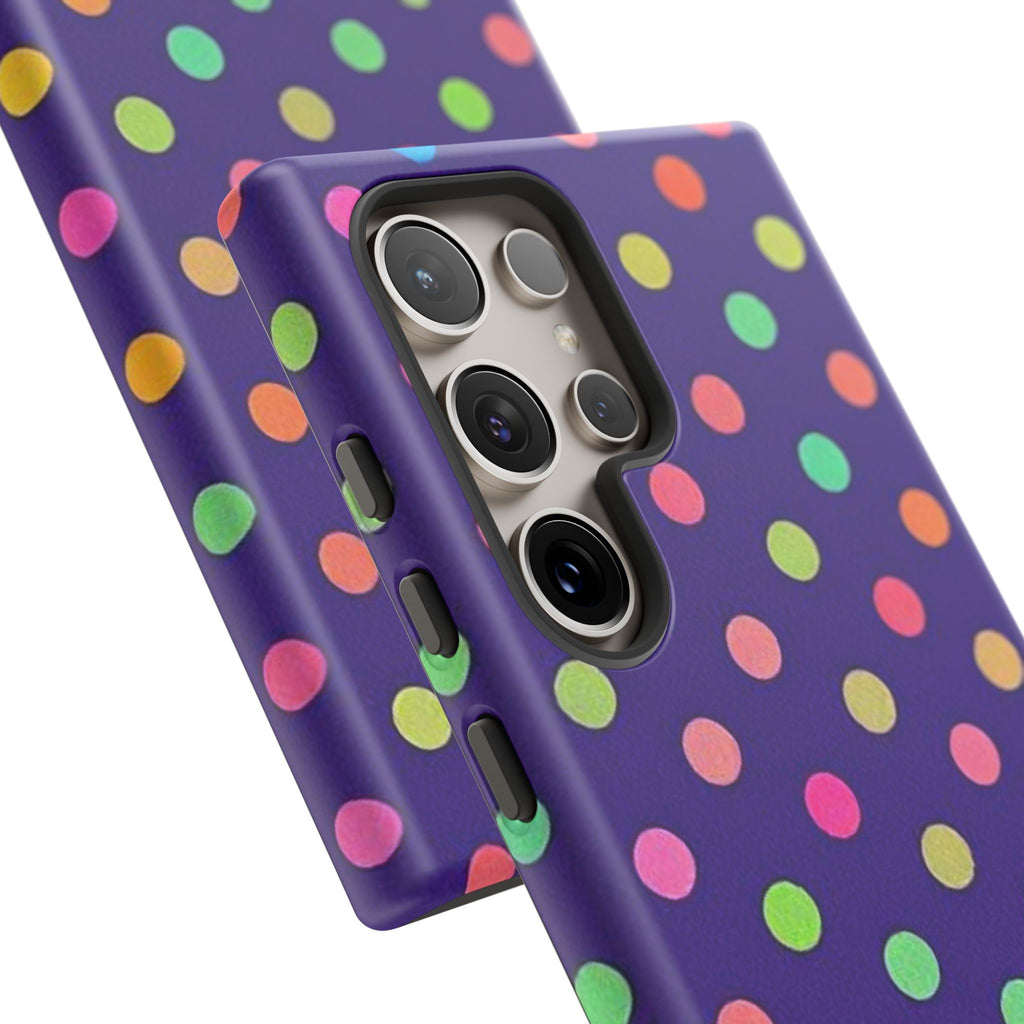 Colorful Polka-Dot Tough Case for Android