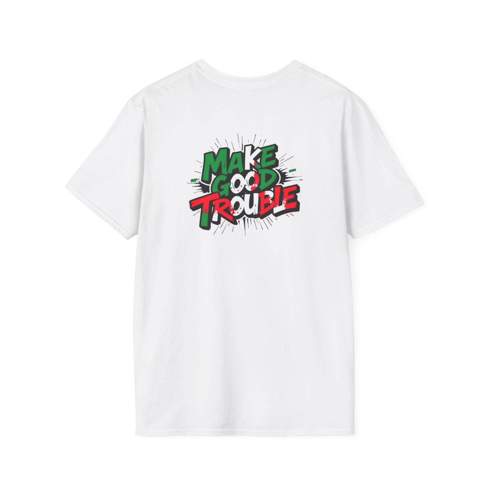 Make Good Trouble T-shirt  Fun Graphic Tee for Activists & Trendsetters