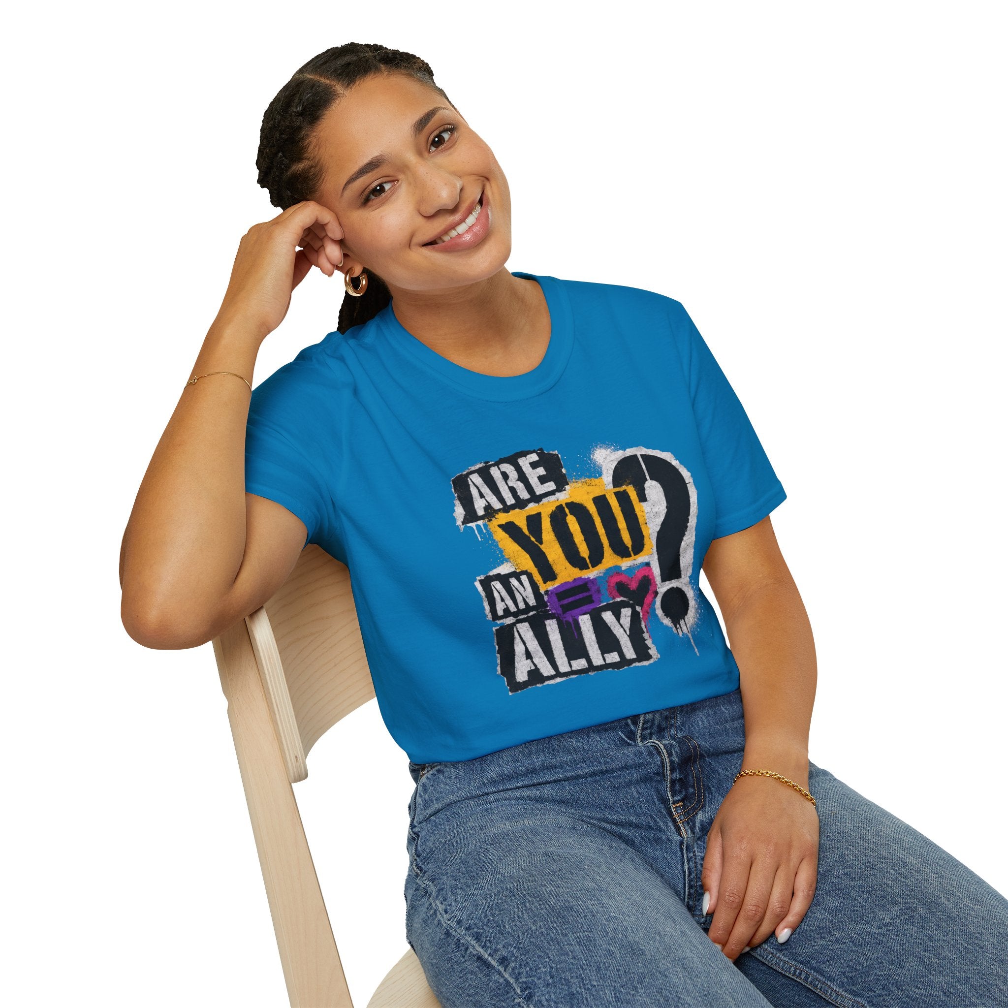 Are You An Ally? Graphic T‑Shirt — Pride & Allyship Tee