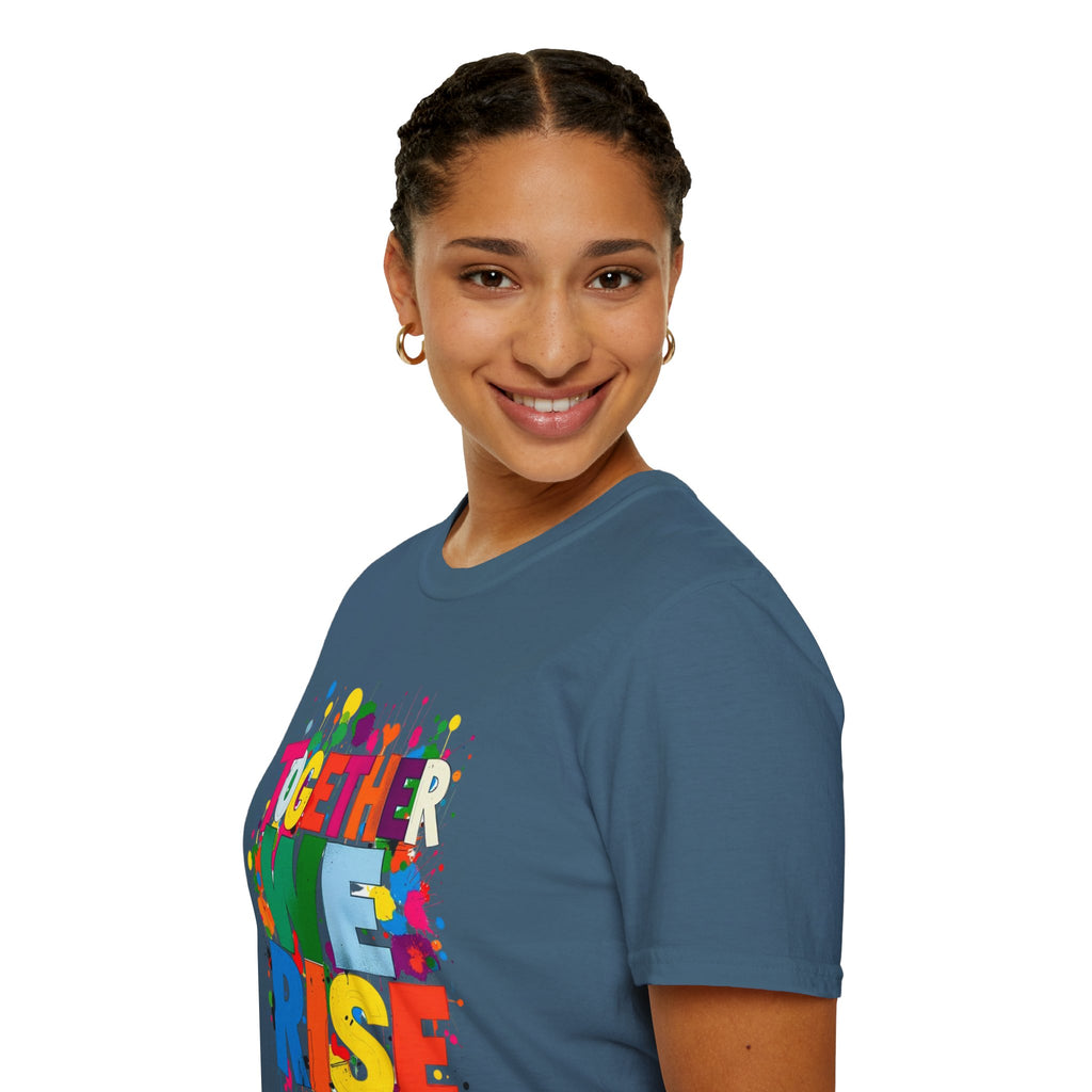 Together We Rise Unisex Softstyle T-Shirt