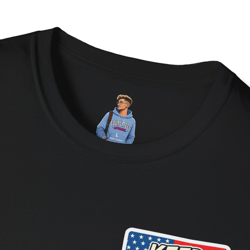 Keep Immigrants Deport Fascists Unisex Softstyle T-Shirt