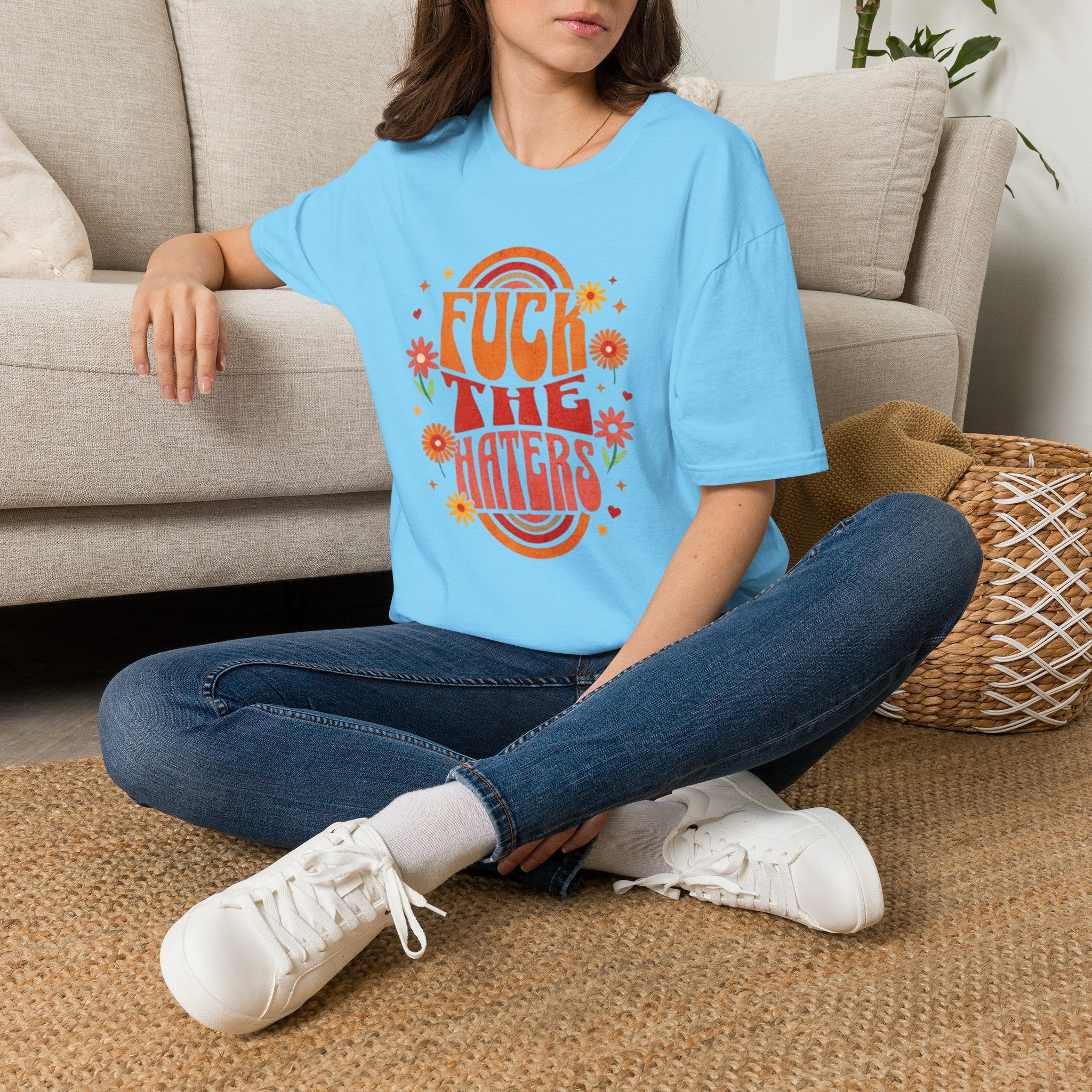 F*** the Haters - Unisex Softstyle T-Shirt