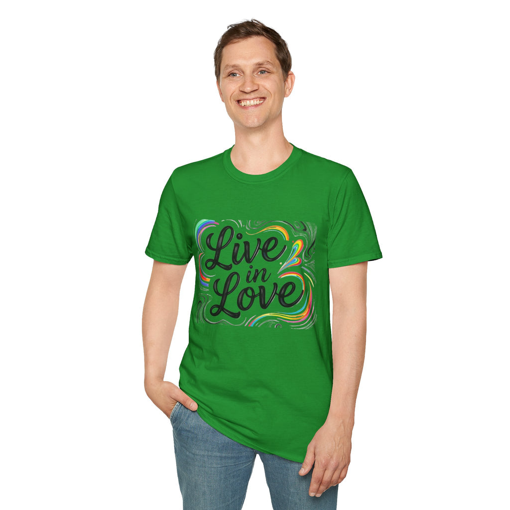 Live in Love Inspirational T-Shirt