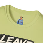 T-Shirt — "Leave Black People Alone" Social Justice Statement Tee