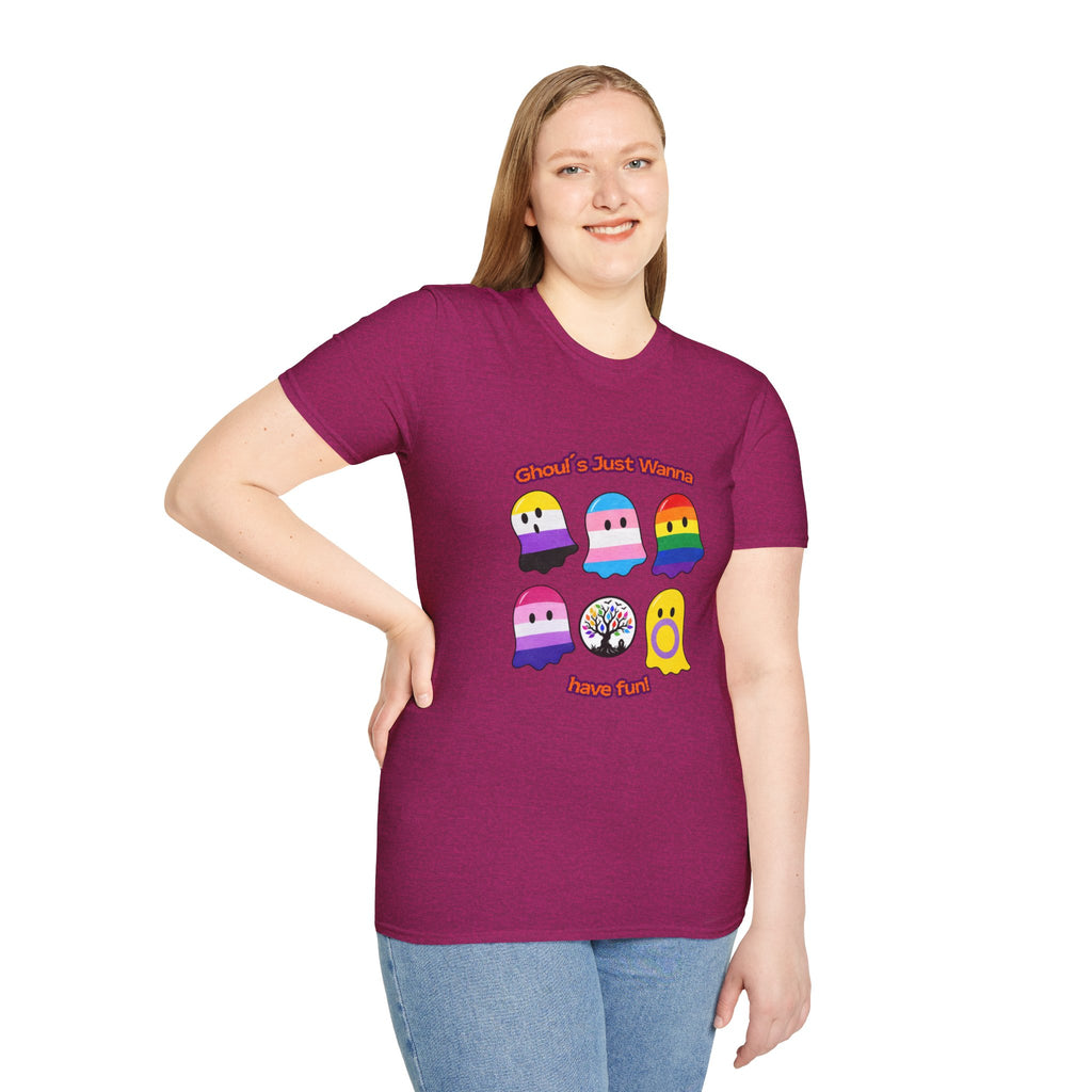 Ghouls Just Wanna Have Fun Pride Tree Las Vegas T-Shirt