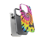 Tie-Dye Spiral Phone Case for iPhone
