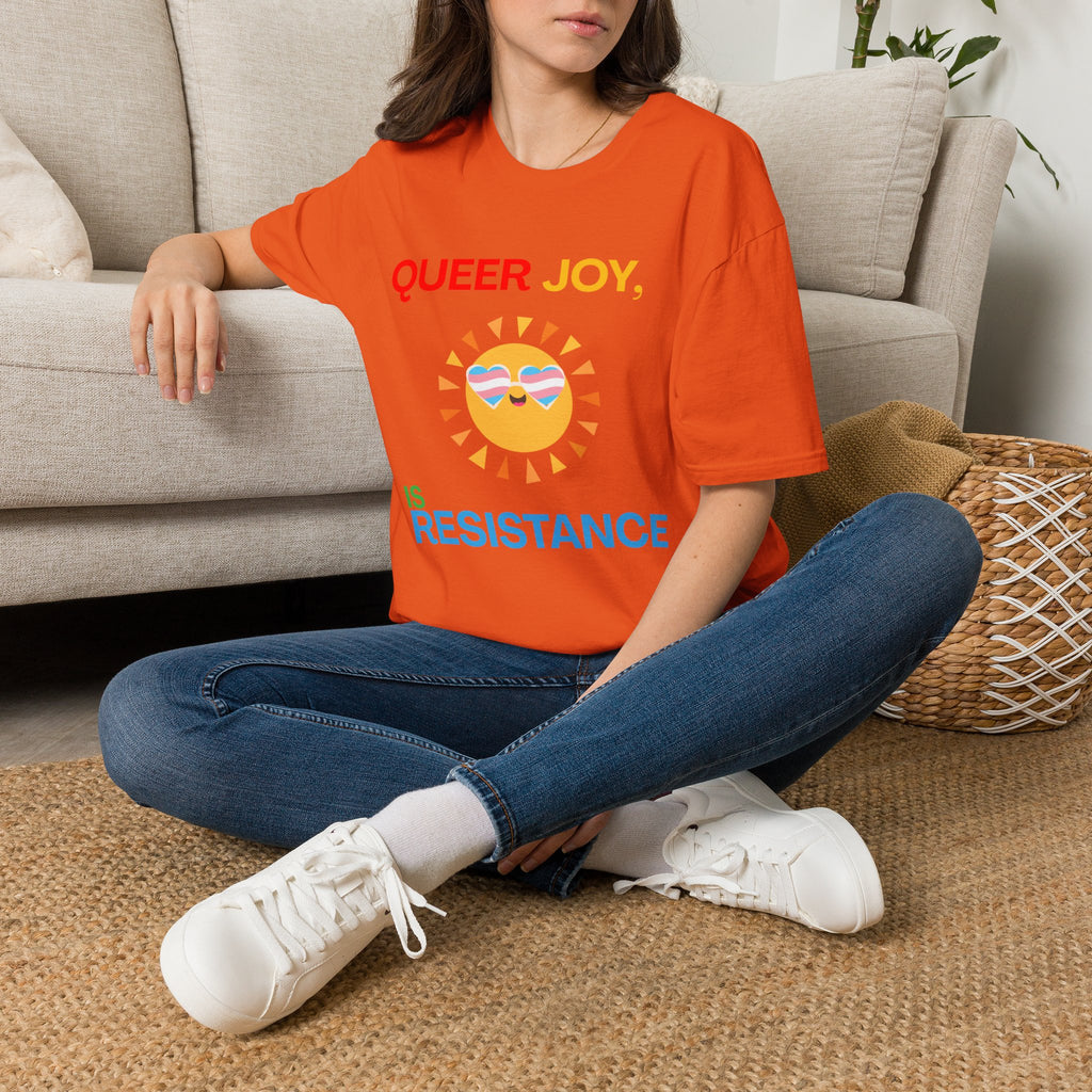 Queer Joy Is Resistance Pride Tree Las Vegas T-Shirt