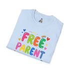 Free Parent Hugs T-Shirt — Colorful Affirming Pride