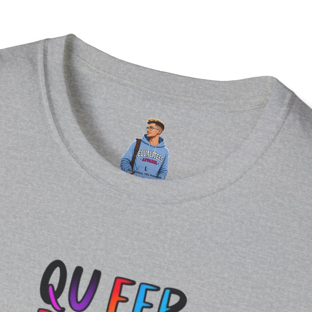 Queer People Belong Everywhere t-shirt