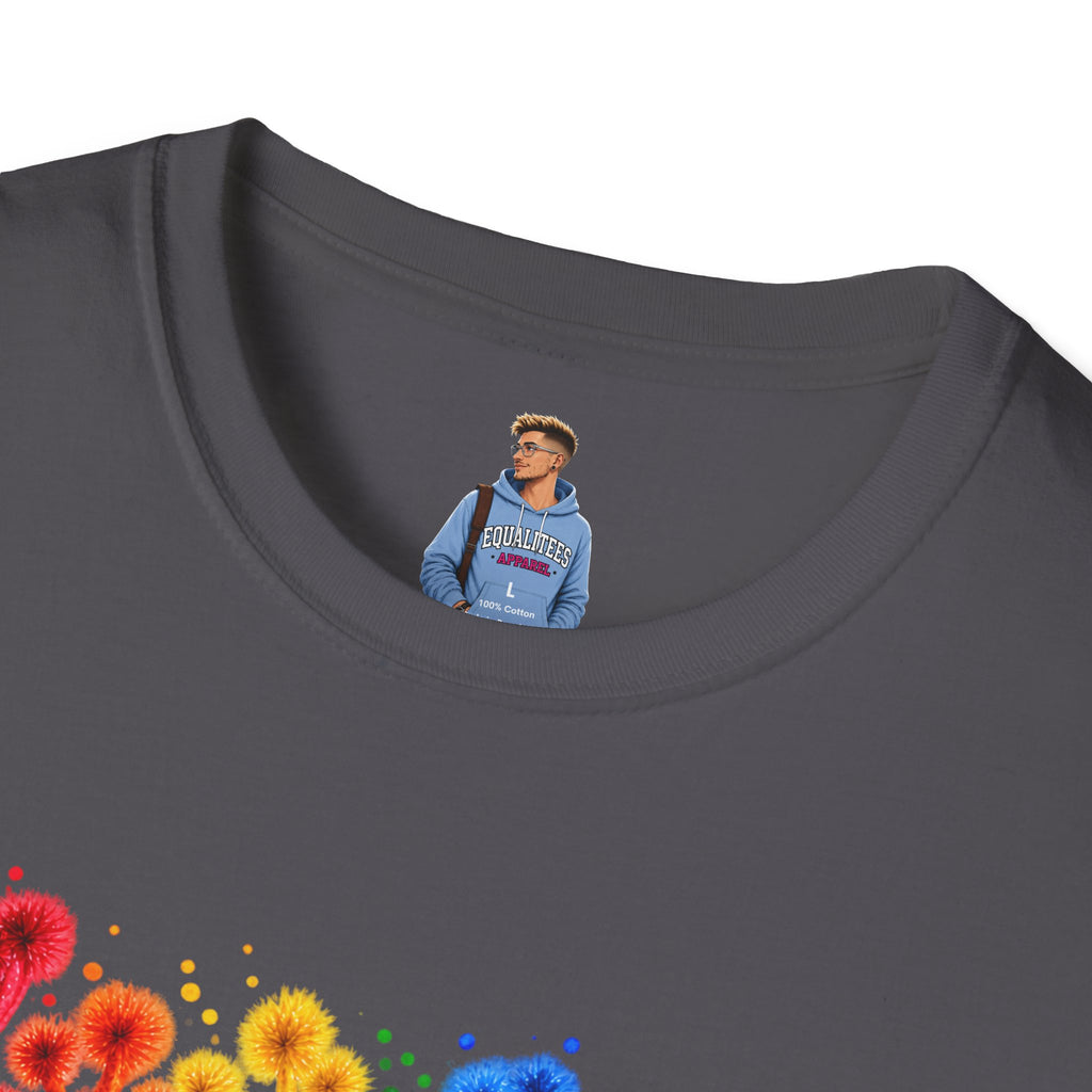 Pride Tree Las Vegas White Text T-shirt