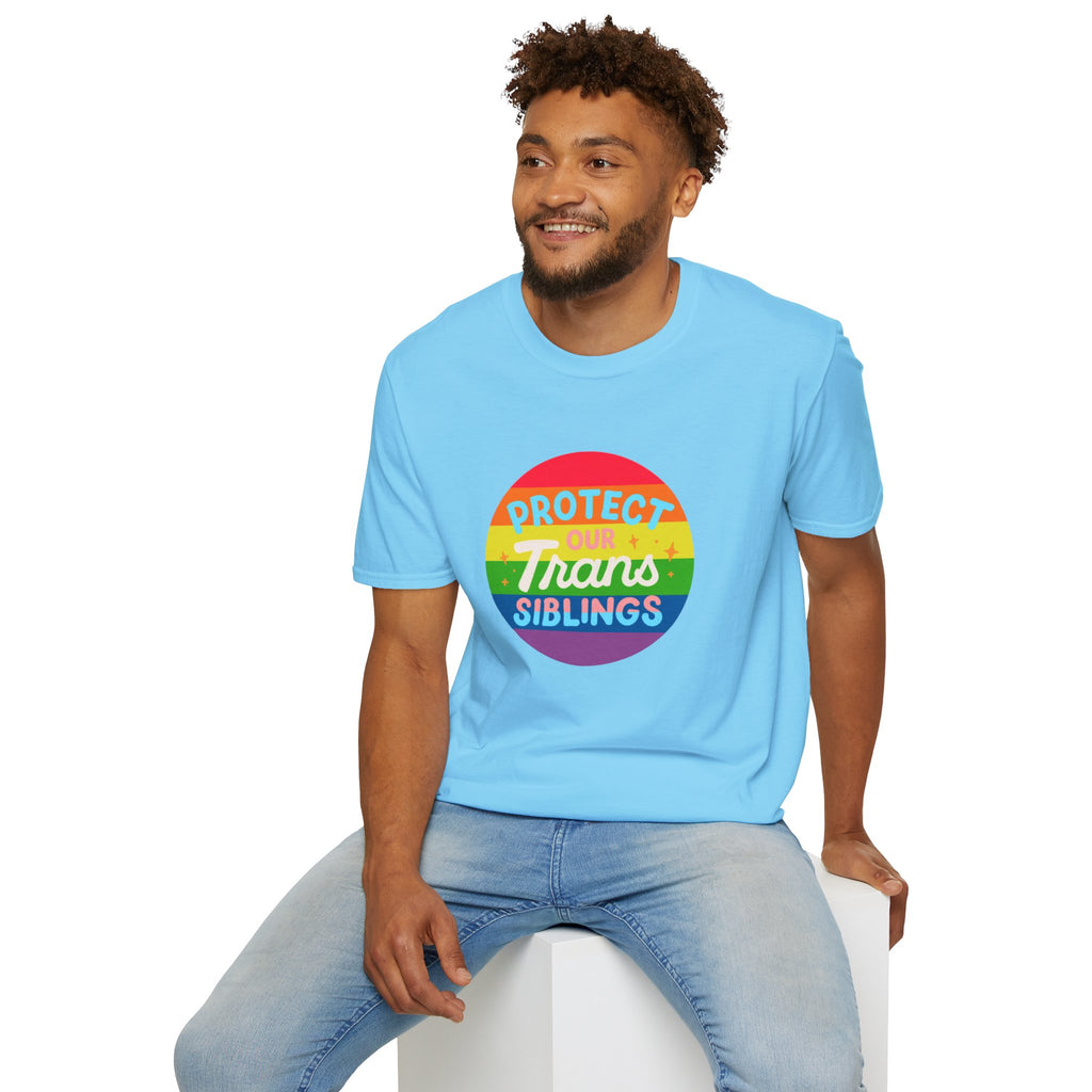 Protect Our Trans Siblings Pride Tree Las Vegas T-Shirt