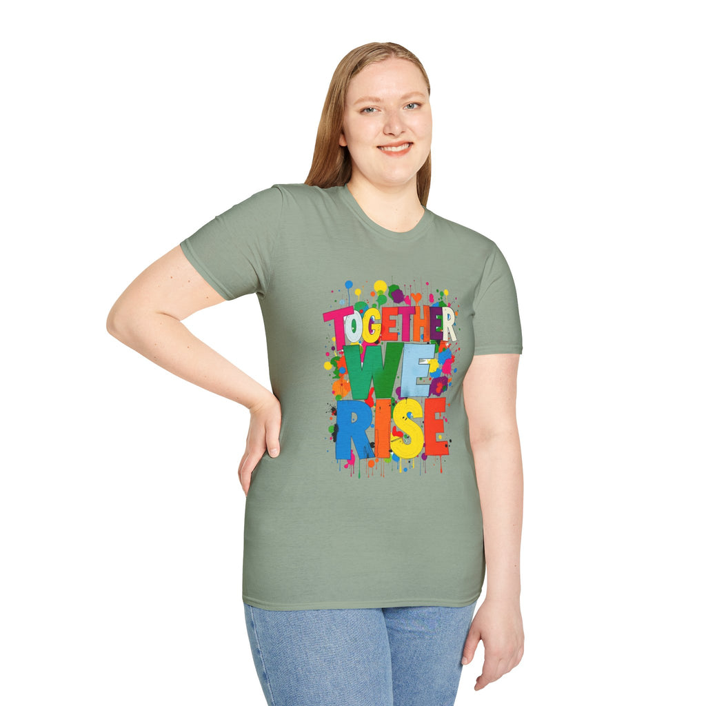 Together We Rise Unisex Softstyle T-Shirt