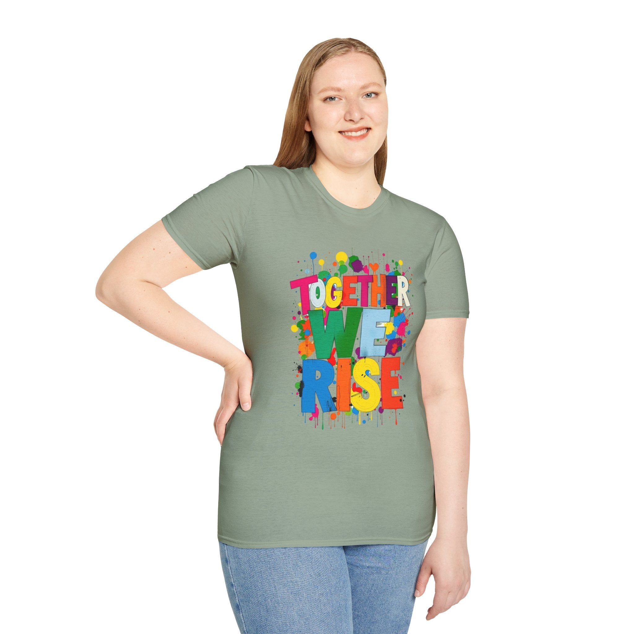 Together We Rise Unisex Softstyle T-Shirt