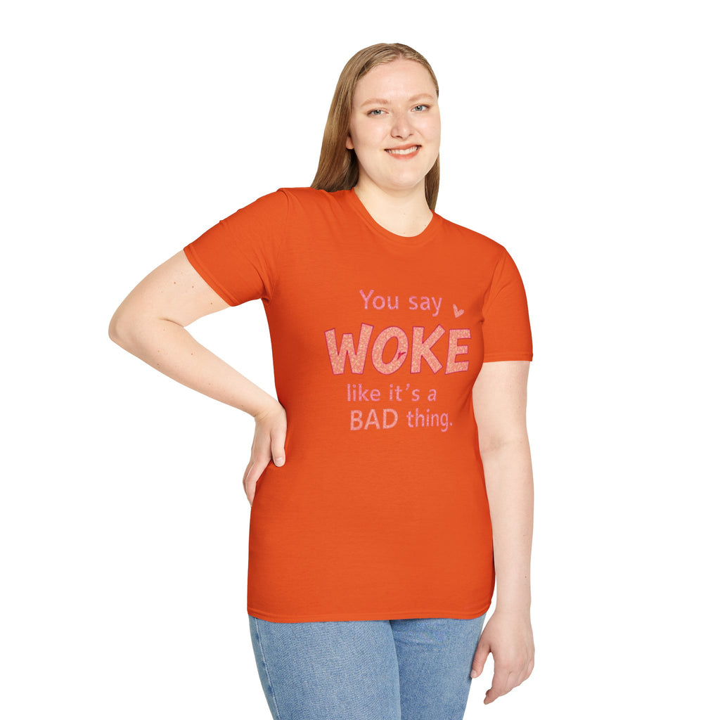 Woke is Empathy T-Shirt - Bold Statement Tee for Everyday Activists