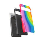 Rainbow Swirl Tough Case for Android