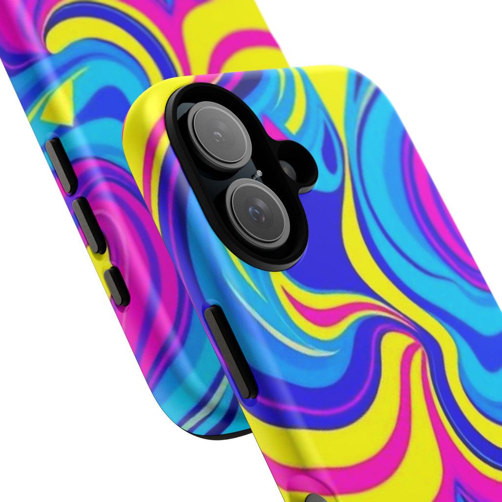 Psychedelic Swirl Tough Phone Case for iPhone