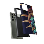 Statue of Liberty Neon Glowing Art Tough Case for Android & iPhone