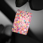 Dots and Splatters Car Air Freshener