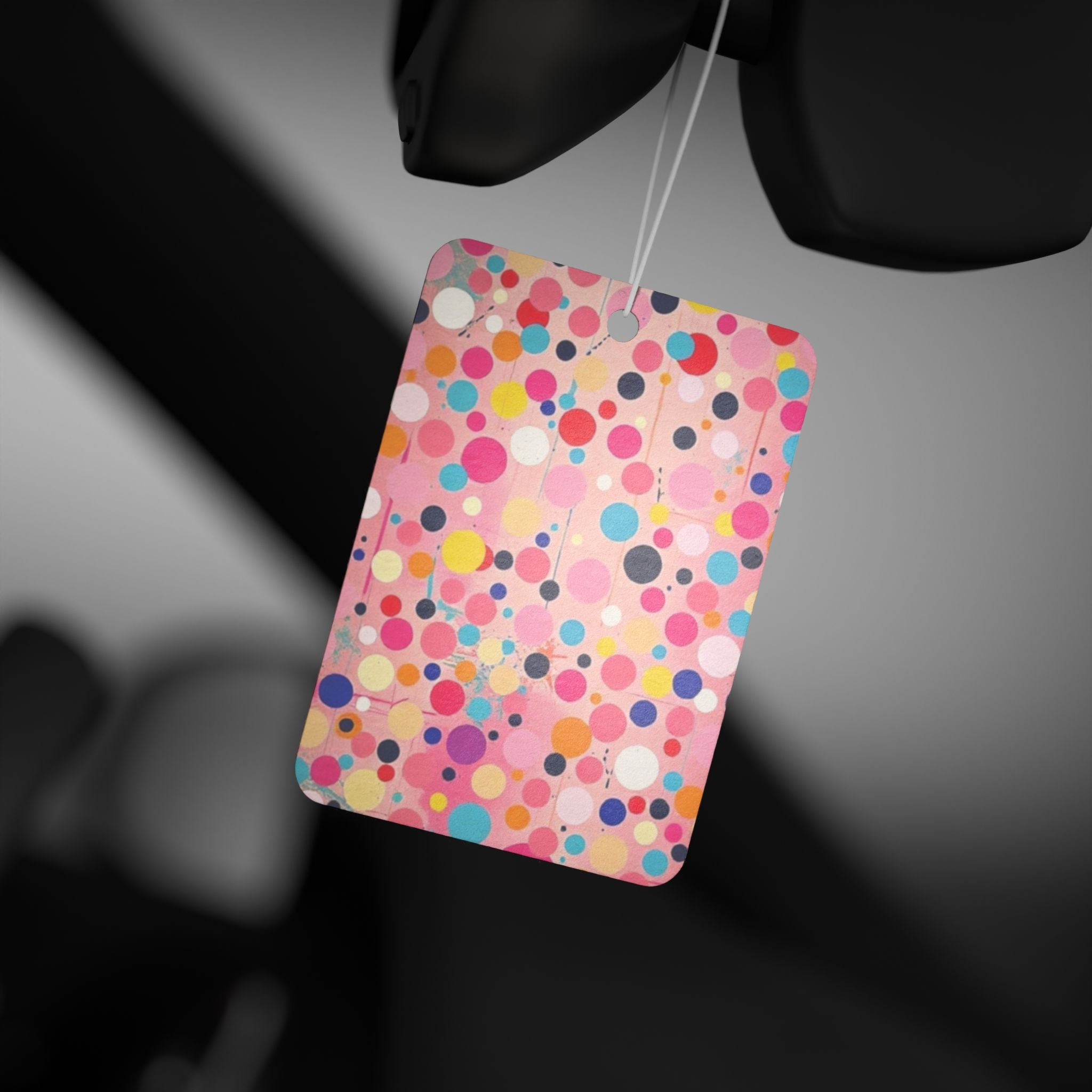 Dots and Splatters Car Air Freshener