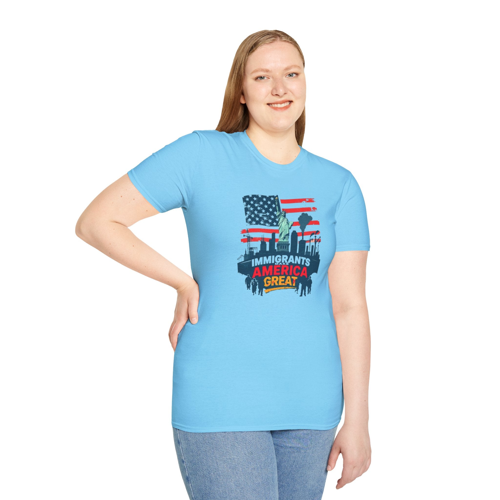 Immigrants Make America Great t-shirt