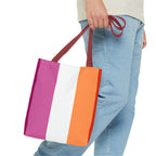 Lesbian Pride Flag Tote Bag