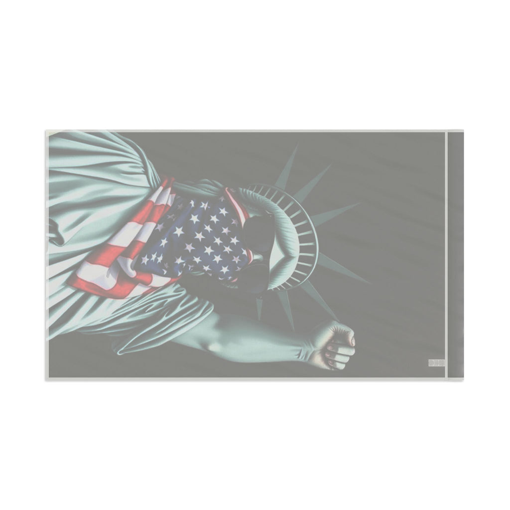 Resist With Lady Liberty Flag Design