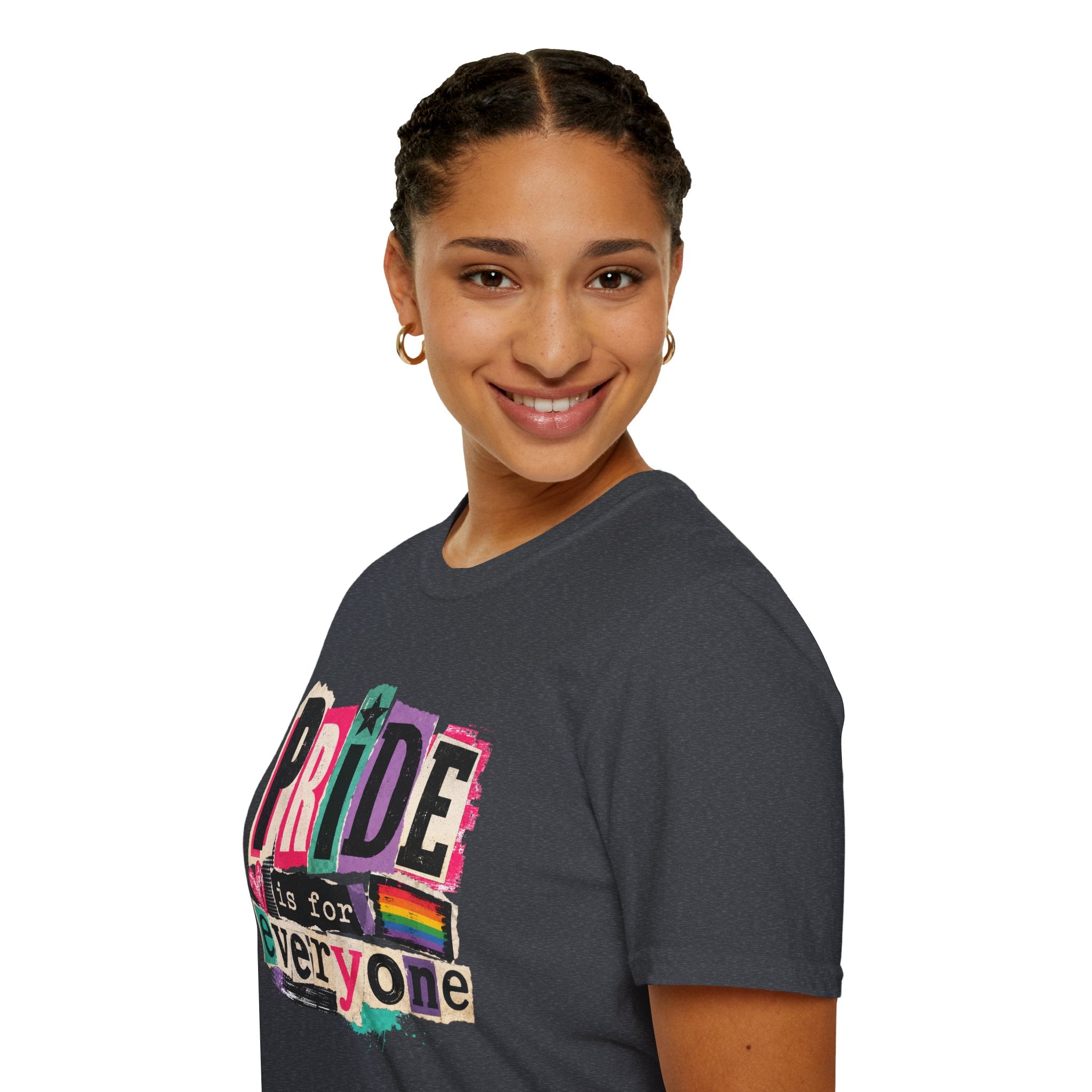 Pride Is for Everyone T-Shirt — Colorful LGBTQ+ Ally Tee