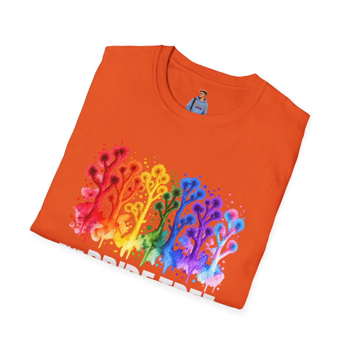 Pride Tree Las Vegas White Text T-shirt