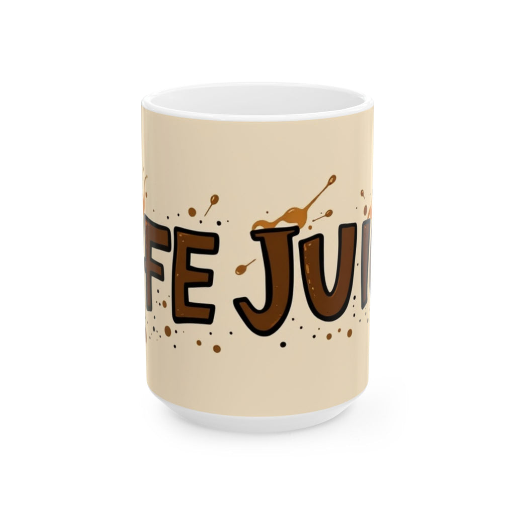 Life Juice - Ceramic Mug - Perfect Gift for Coffee Lovers