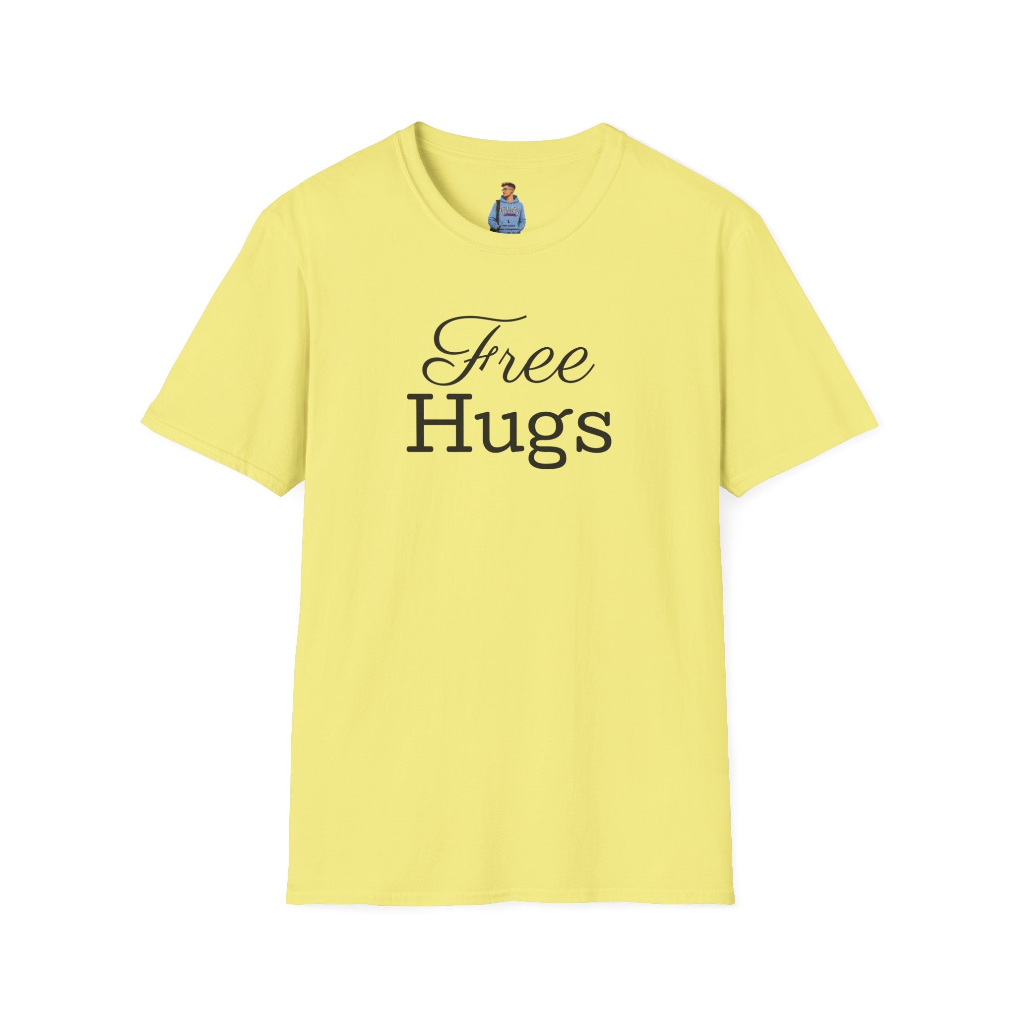 Emotional Support Human Unisex Softstyle T-Shirt