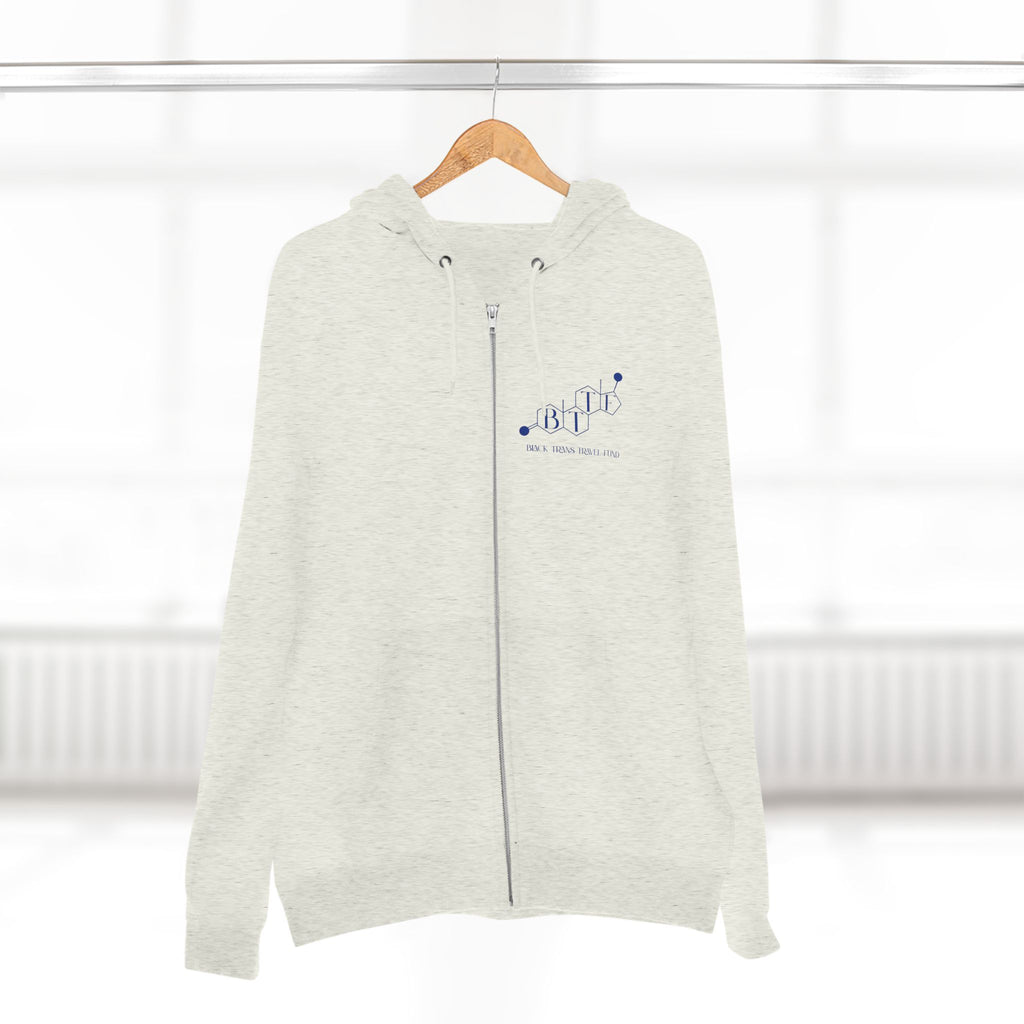 BTTF - Black Trans Travel Fund Unisex Zip-Up Hoodie