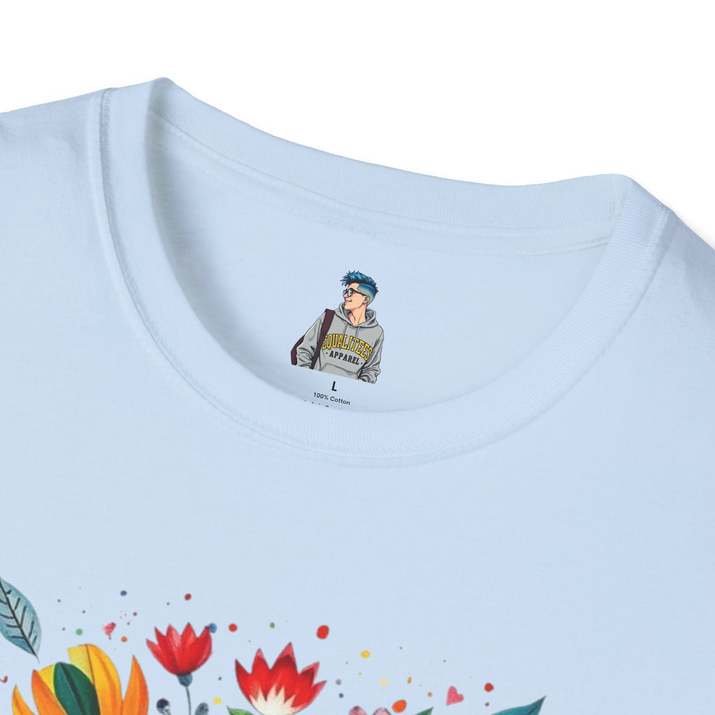 Love Everyone, Protect Planet Floral Graphic Tee