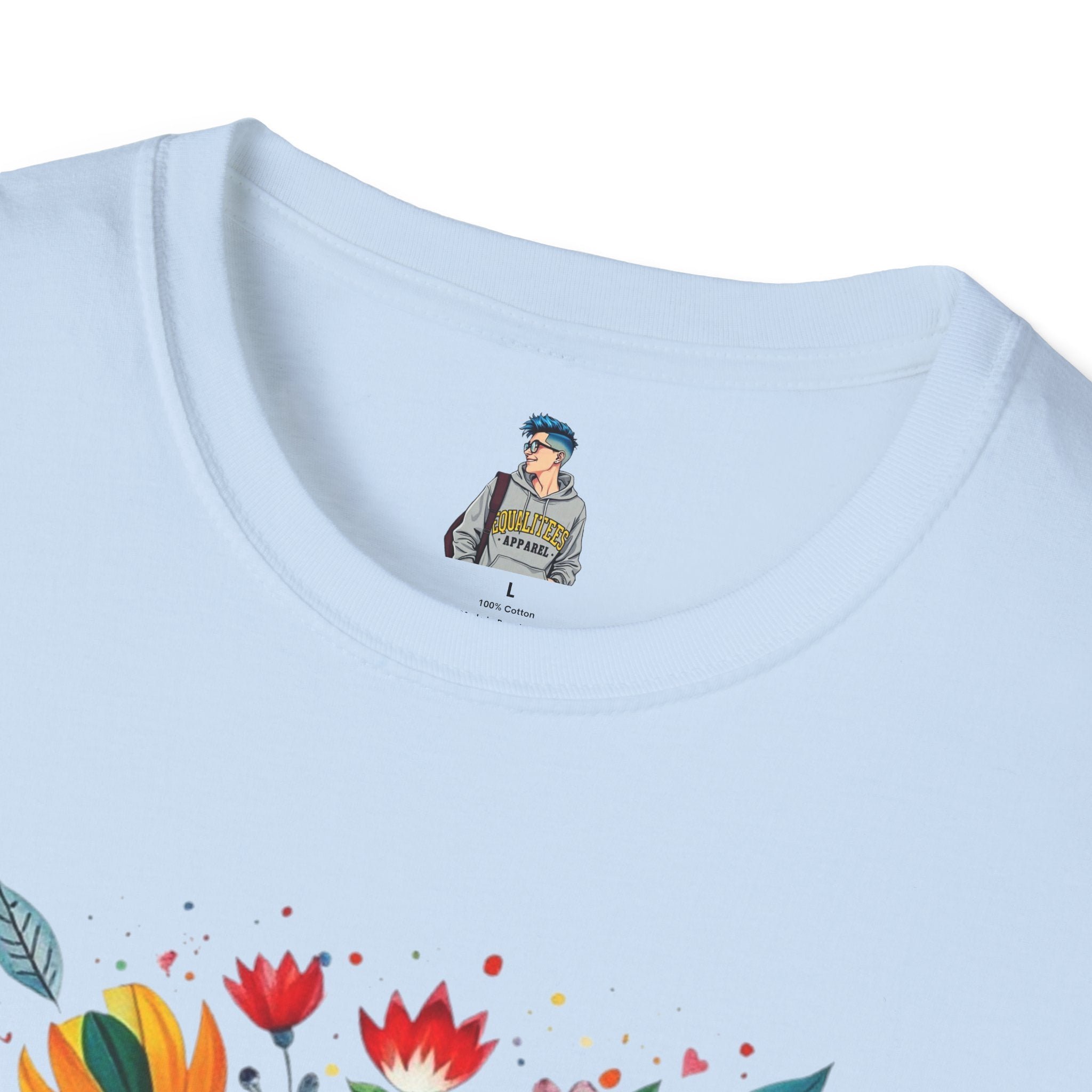 Love Everyone, Protect Planet Floral Graphic Tee