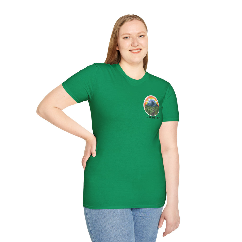 Pride Tree Las Vegas Mountain Graphic T-Shirt