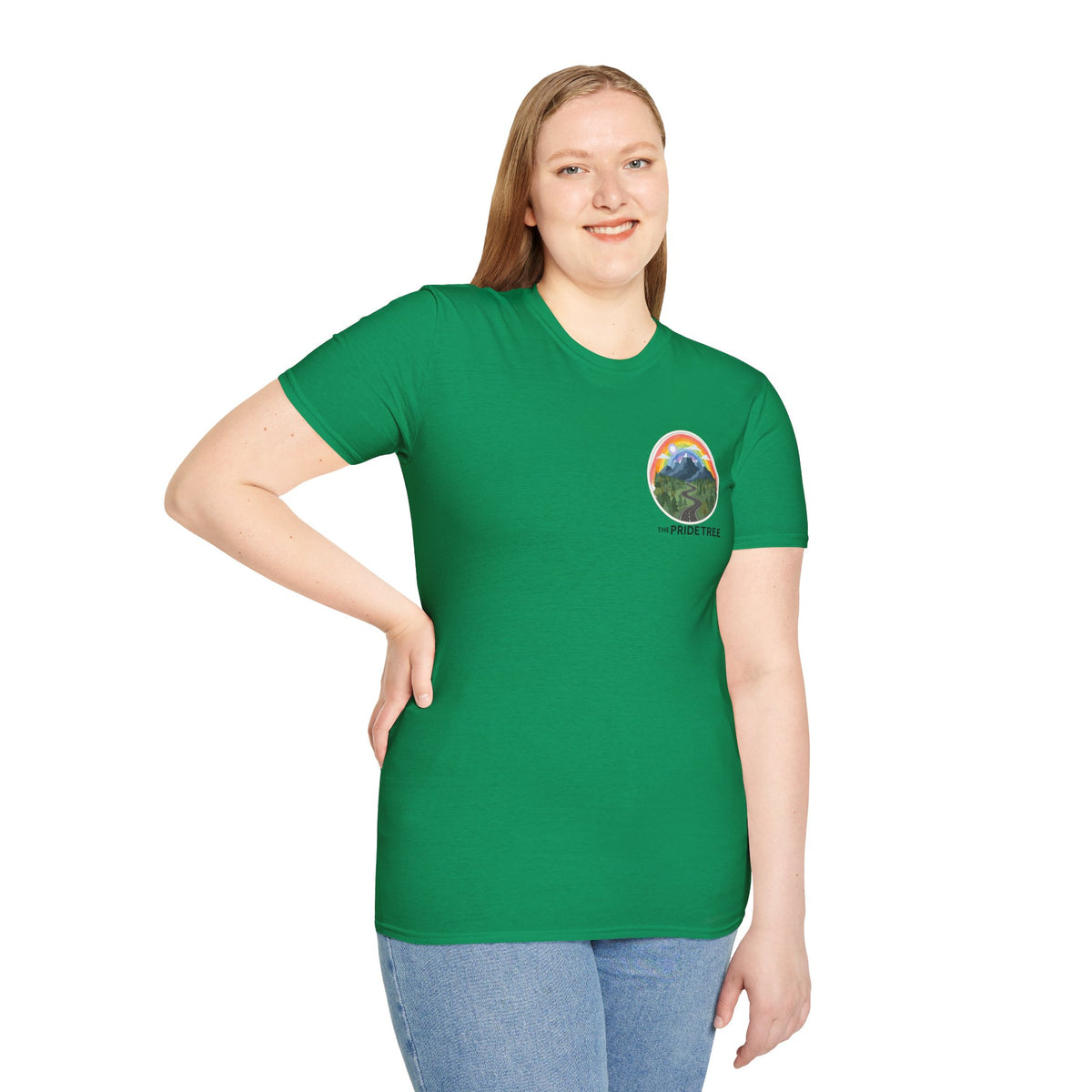 Pride Tree Las Vegas Mountain Graphic T-Shirt