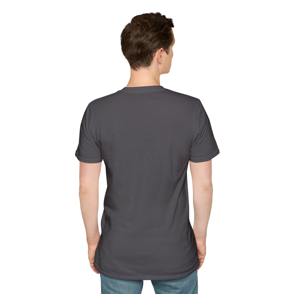 Unisex Softstyle T-Shirt with Eye Roll Emoji | Casual Graphic Tee for Everyday Humor