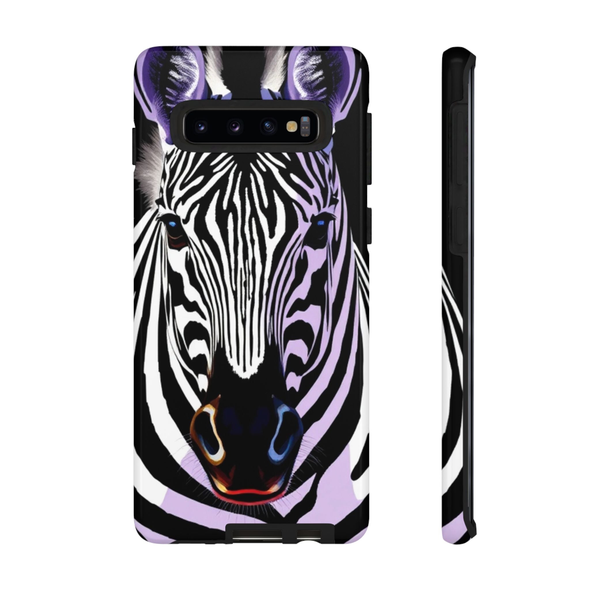 Android OR iPhone Compatible Cases - Zebra Design - Unique Tough Cases