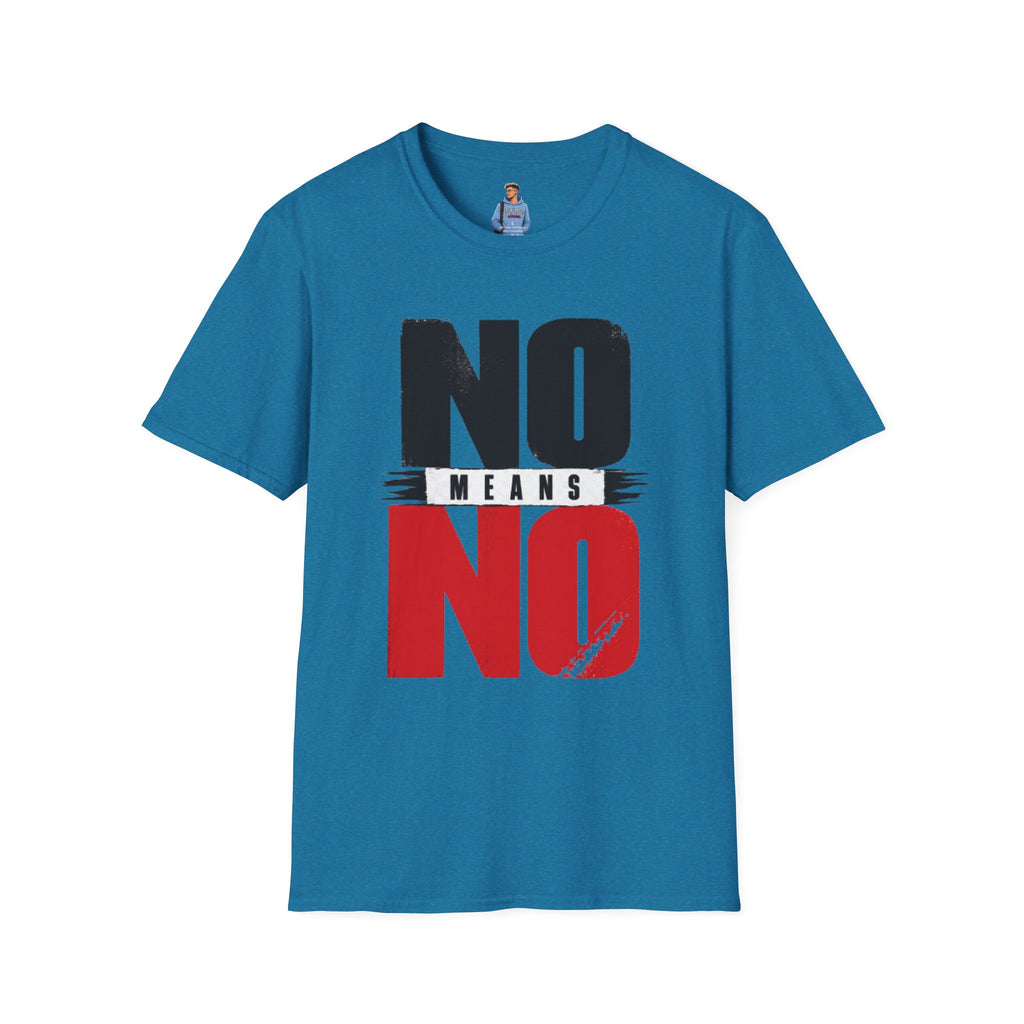 NO Means NO T-Shirt — Consent Awareness Graphic Tee