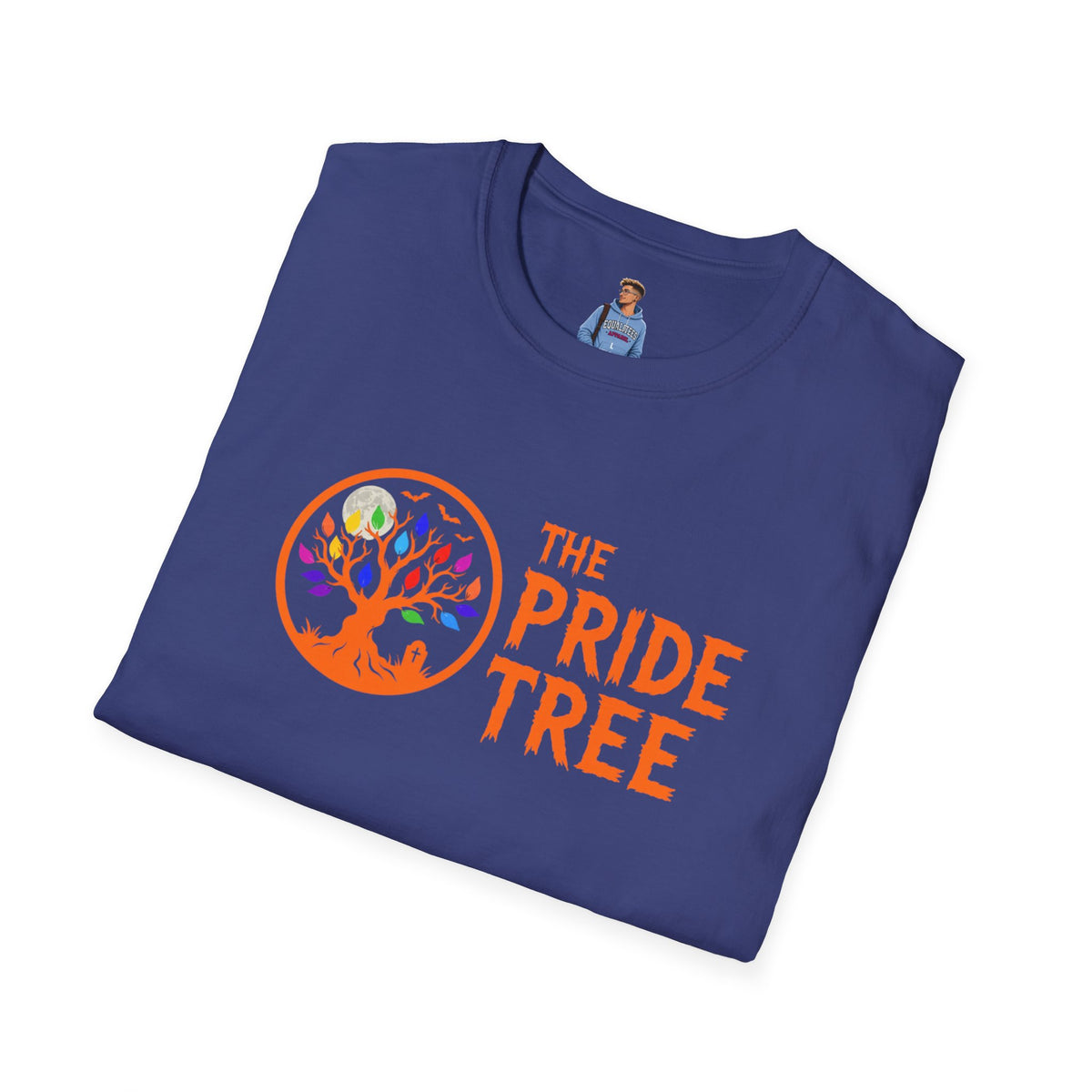 Orange Halloween Logo Pride Tree T-Shirt