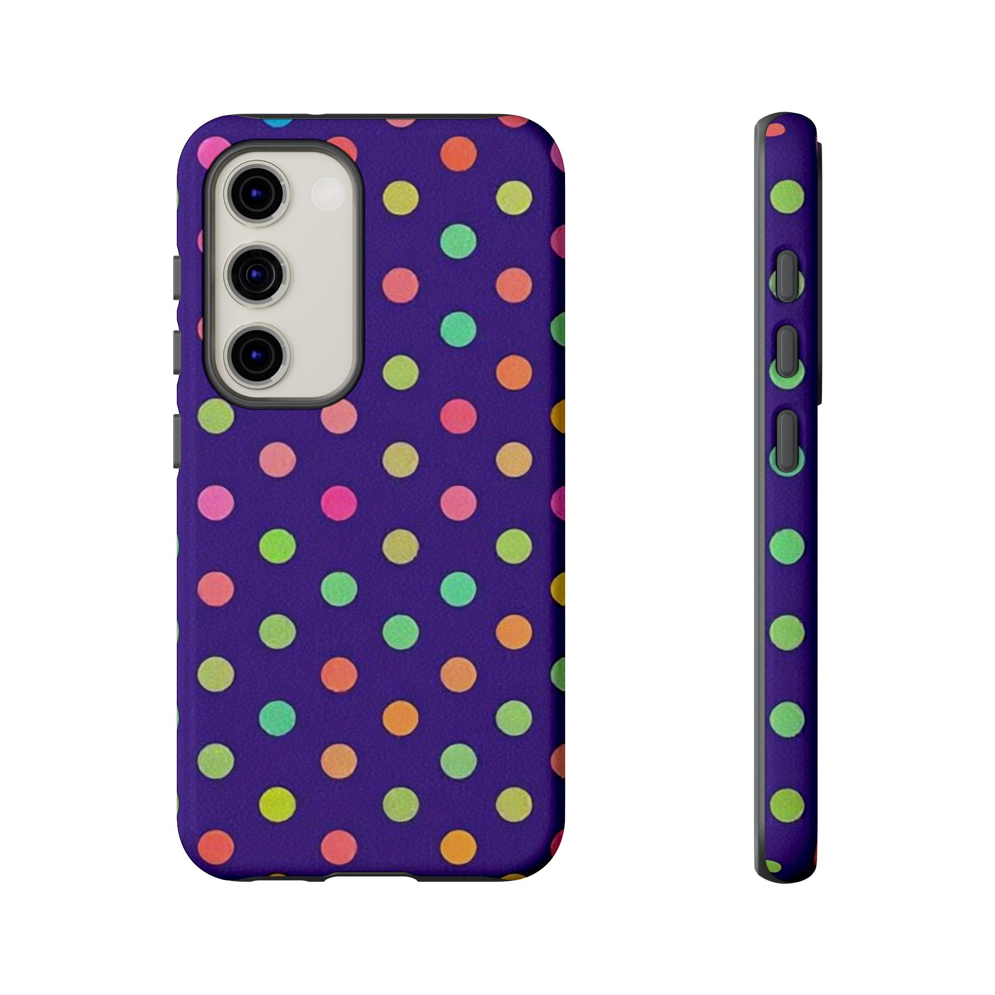 Colorful Polka-Dot Tough Case for Android