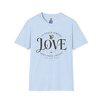 Love Is Never Wrong T-Shirt — LGBTQ+ Pride Heart Tee